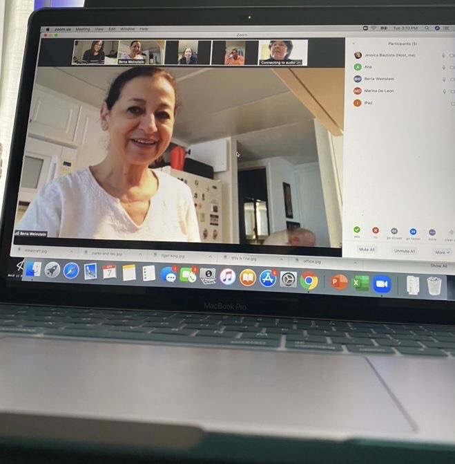 ReConnect Zoom2 Older Adult on Webcam